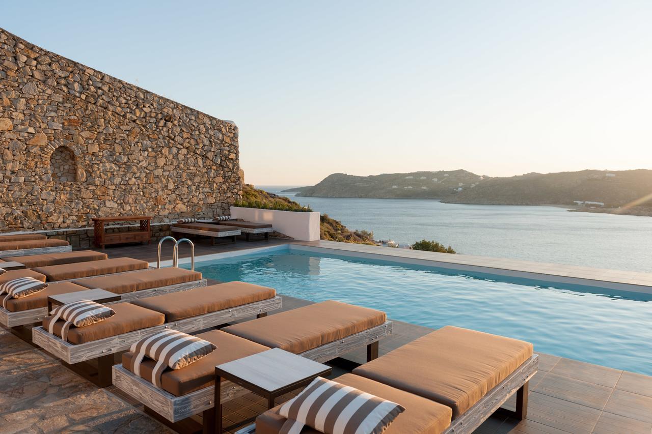 Cova Mykonos Suites Elia  Bagian luar foto