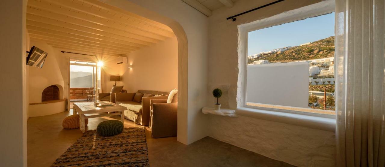 Cova Mykonos Suites Elia  Bagian luar foto