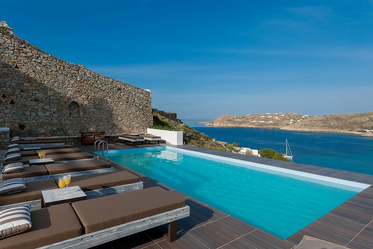 Cova Mykonos Suites Elia  Bagian luar foto